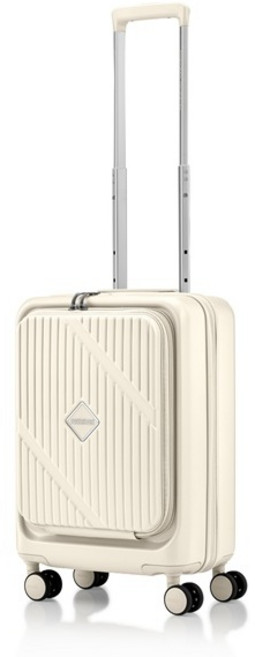 쌤소나이트 아메리칸투어리스터 울산점 *캐리어벨트증정* VELOX UN835006 크림색상 19인치 확장형 기내용캐리어 전면오픈형타입 도난방지지퍼 전국매장AS가능