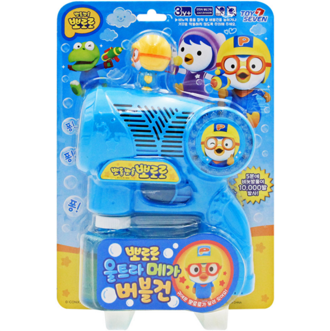 토이세븐 뽀로로 울트라 메가 버블건, 혼합색상, 1개