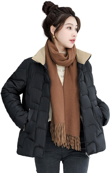 여성 오버핏 경량 누빔패딩 점퍼 빅사이즈 데일리 겨울 자켓 Padded Jacket PJ2403