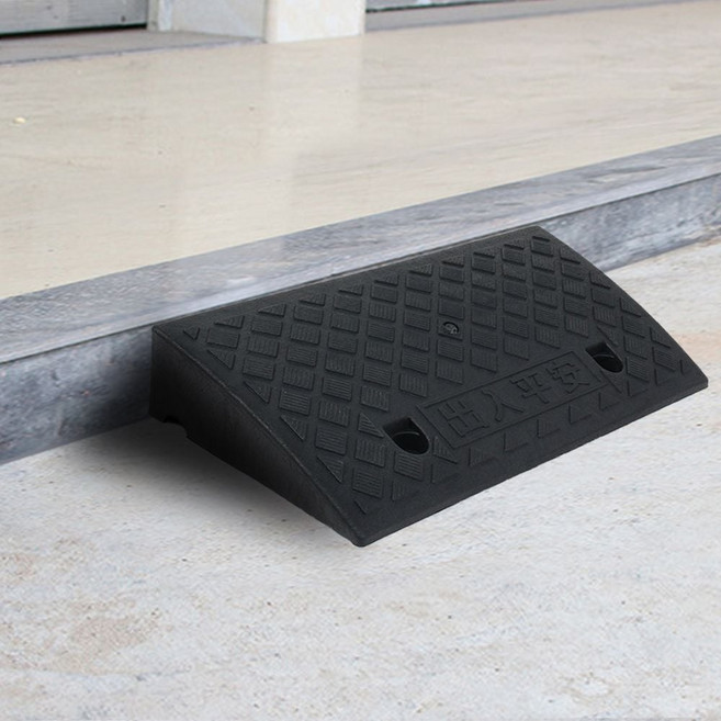 계단 문턱 휠체어 진입판 문턱받침, 1개, 단품