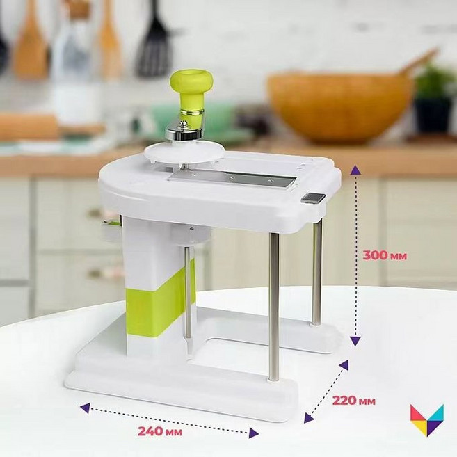 업소용 양배추 채써는기계 만능 전동 만능채칼 회전 채썰기 무채 슬라이스 마늘 채소 대형, 튜바, 1개
