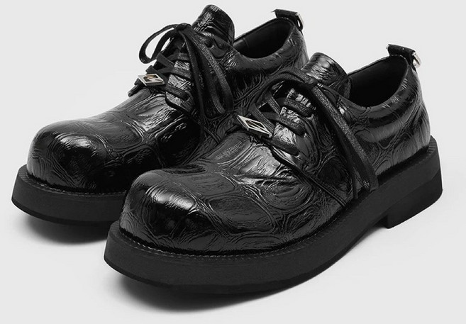 26/SS 英倫風 質感 亮面 休閒 皮革 皮面 皮鞋 鞋子