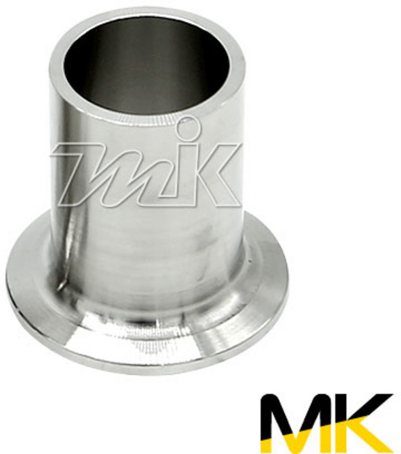 쎄니타리 롱페럴 용접 - Sanitary Long Ferrule for Piping (SUS304) (18057) 4S X 100L, 1개