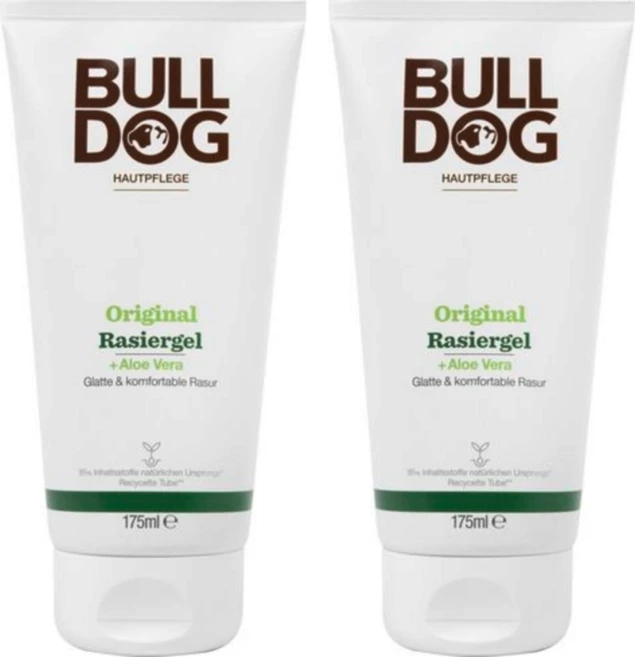 불독 오리지널 쉐이브 젤, 175ml, 2개 - 쿠팡