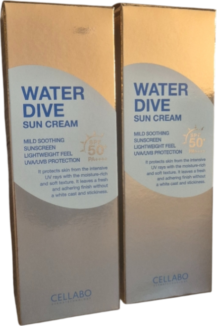 셀라보 워터 다이브 선크림 시즌2, 60g, 2개