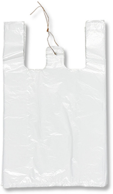 애니돌 손잡이 마트 비닐봉투 유백, 20L, 100개