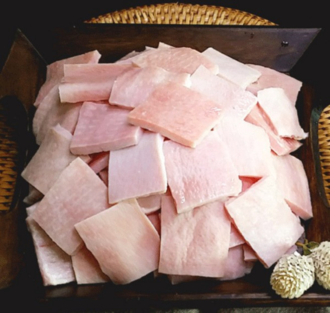 가야촌 한돈 냉동 돼지껍데기 : 세절손질, 1개, 500g