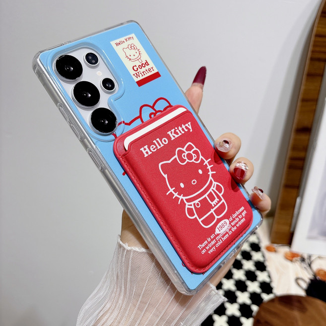 얌코 휴대폰케이스 갤럭시 S25 S26 플러스 울트라 맥세이프 낙상 방지 핸드폰 케이스 고양이 곰돌이