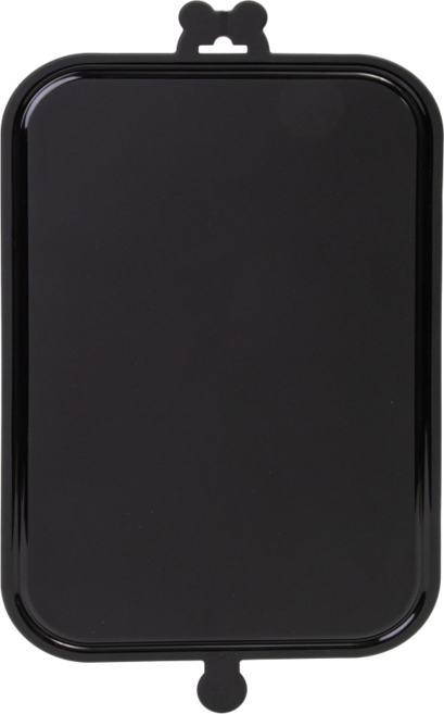 네오실리 국산 프리미엄 실리콘 걸이형 양면 도마, 1개, 블랙