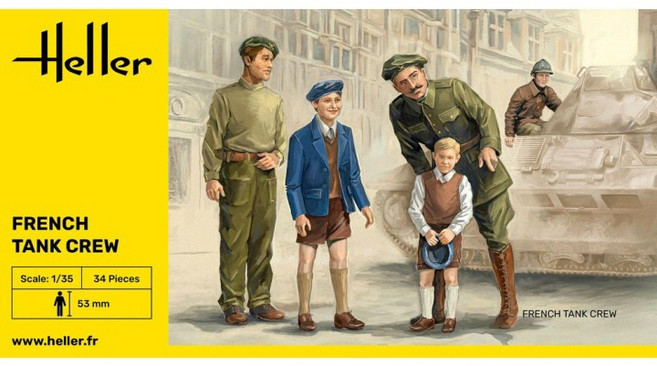 BG30323 1대35 프랑스 탱크 크루, 1개