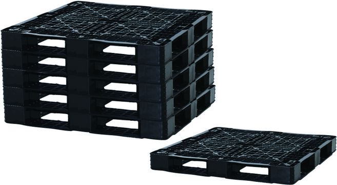 일회용파레트 1100x1100x120 5.7kg 수출용 플라스틱파렛트 핸드카, 1개