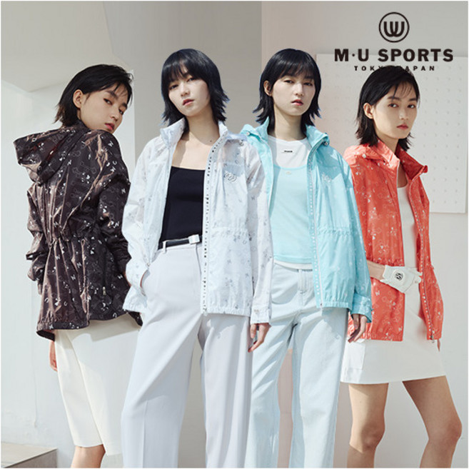 [엠유스포츠] () 26SS 여성 경량 패커블 자켓 1종