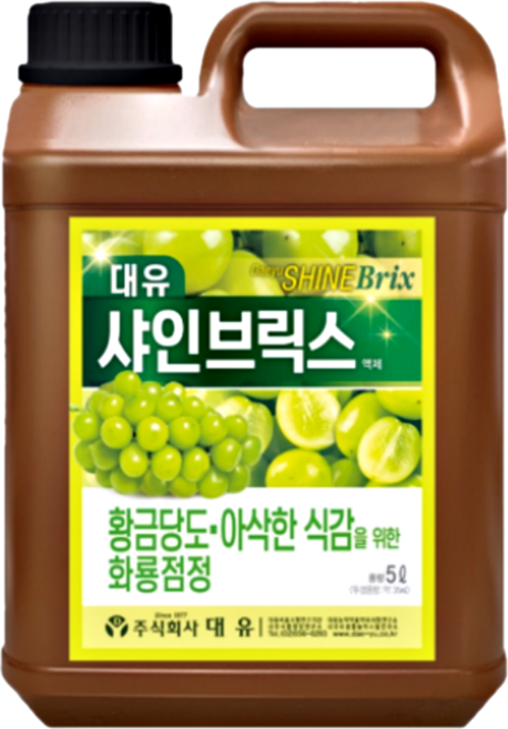 샤인머스켓 샤인머스캣 포도나무 애플청포도 묘목 당도 키우기 재배 방법 비료 영양제, 5L, 1개