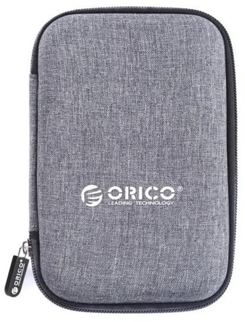 ORICO 2.5 인치 HDD 가방 외부 휴대용 HDD Hdd 케이스 보관 보호용 휴대용 하드 드라이브 가방 블랙레드그레이, 04 Grey