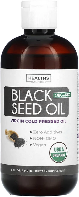 헬스하모니 블랙씨드오일 240ml, 3개, 236.59ml - 쿠팡