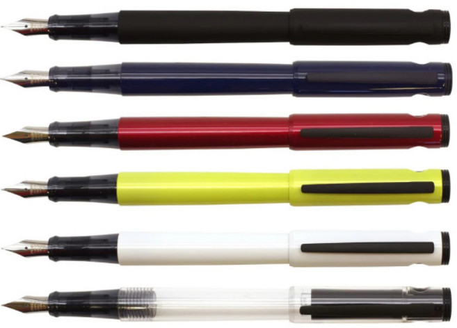 파이롯트 NEW 라이티브 만년필 가벼운 필기용 가성비 선물용 입문용, 매트블랙, F