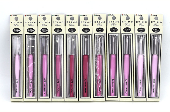 튤립 에티모 로즈 모사용 코바늘 (단품), 모사용 6호, 1개