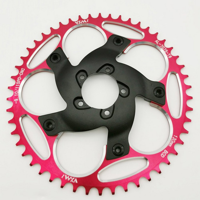 B NG BBSHD 모터 50T/52T/54T/56T/60T 크랭크 휠 130BCD 체인링 39T 키트 링 체인 어댑터 스프로킷, 1개