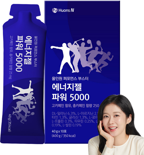 휴온스 에너지젤 파워 5000, 10회분, 400g, 1개