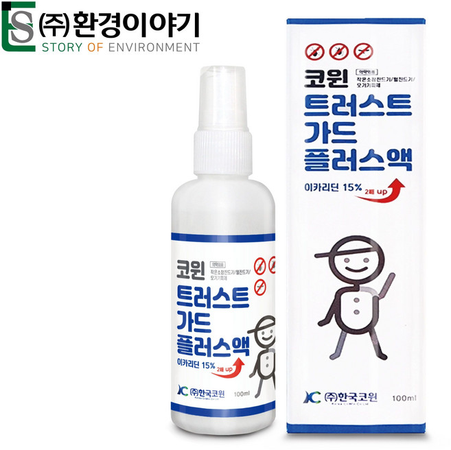 모기기피제 진드기기피제 트러스트가드플러스액 100ml202601999EA