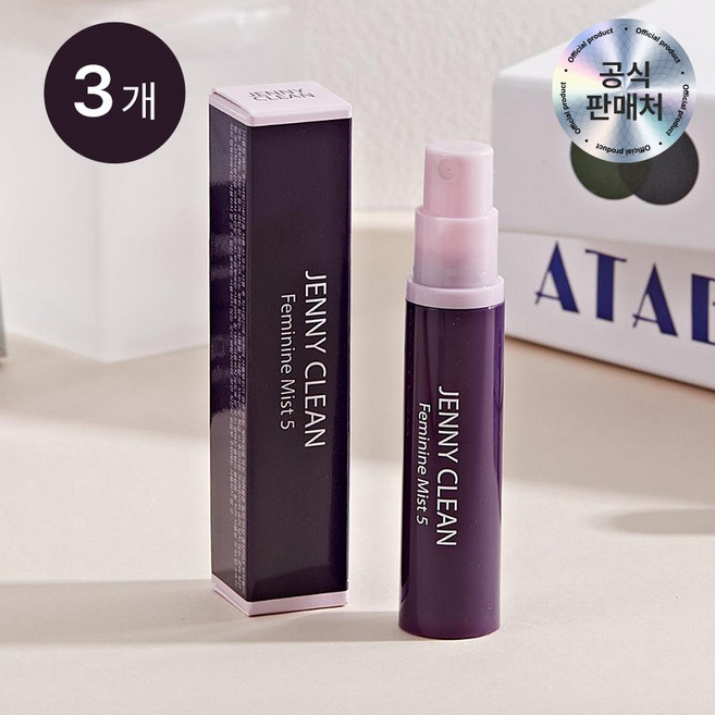 제니클린 페미닌 미스트 이너퍼퓸 Y존 항균 보습 소취 휴대용 청결제 10ml, 3개