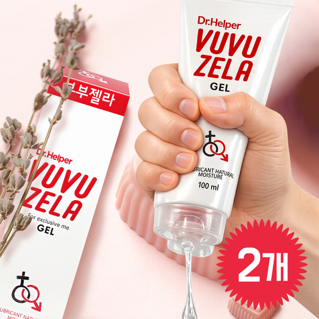 부부젤라 러브젤 100ml/마사지젤/스킨쉽젤/스페셜바디케어/알로에베라, 2개, 100ml