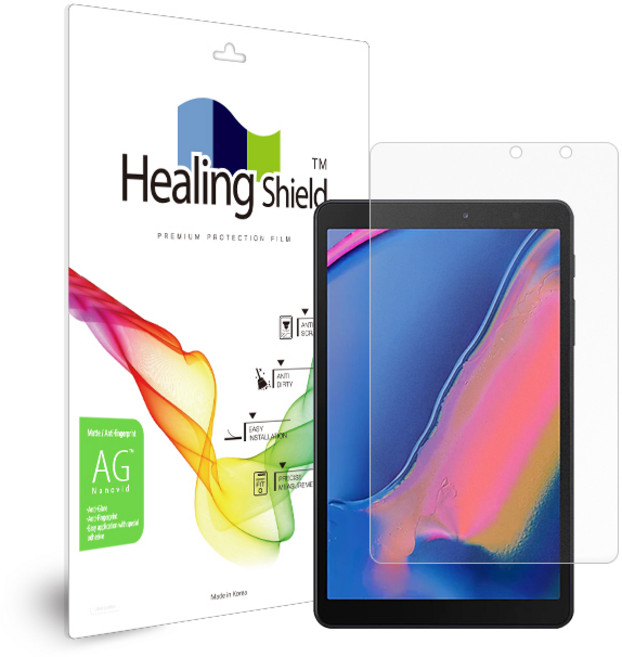 갤럭시탭A 8.0 2019 With S Pen WiFi(SM-P200) 저반사 지문방지 액정보호필름, 1개