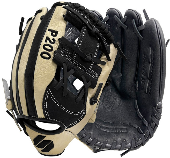 썬버드 돈피가죽야구글러브 P100 P200 P300 우투 좌투 유소년 성인용, P200(11.5인치)우투-오른손잡이용, 1개