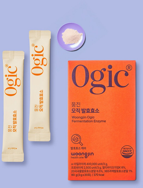 웅진헬스원 오직 발효효소 곡물효소 3g 30스틱 분말, 1박스, 30회분