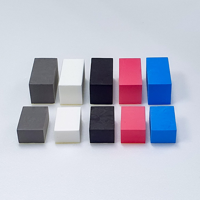 문콕방지 도어가드 스펀지 순정형 문콕 부착형 5가지 색상 빅 스몰 사이즈, 대형(30x30x70mm), 1개