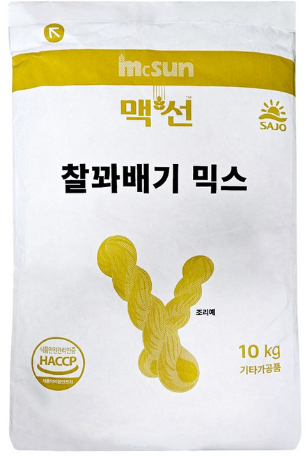 사조동아원 맥선 찰꽈배기 믹스, 10kg, 1개