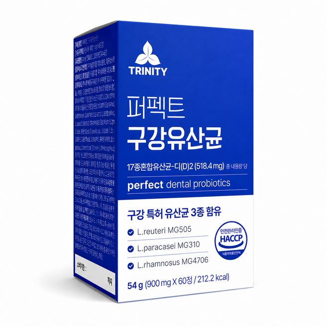 9위 - 퍼펙트 구강유산균 / 구강유산균 M18 닥터파이토 HACCP인증 12박스구매시 증정, 1개, 60정