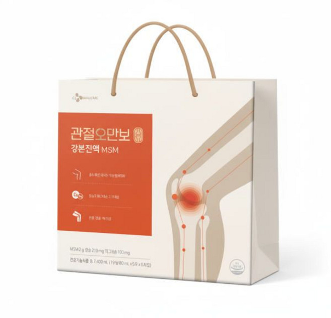 CJ웰케어 관절오만보 MSM 30포 3박스 743293