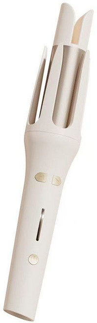 일체형 고데기 전자동 고데기 32mm 웨이브 음이온 헤어 볼륨 고데기, 1개, 화이트