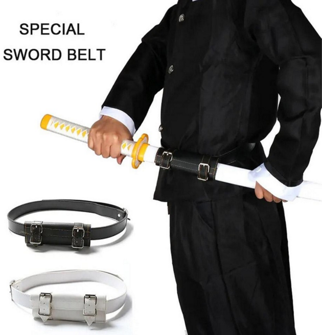 루미에르 검 가죽 허리 벨트 칼집 검집 홀더 코스프레 코스튬