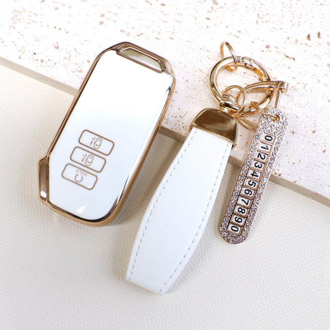 트니르 기아 호환 스마트키 키케이스 K8 올뉴 K3 쏘렌토 MQ4 쏘렌토하이브리드 K5 DL3 3세대 스포티지QL 카니발 KA4 K7프리미어 셀토스 EV6 니로 SG2 TPU, 기아B타입, 일반오링, 화이트