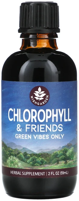 WishGarden Herbs Chlorophyl & Friends 2 fl oz 59 ml, WishGarden Herbs, Chlorophyl & - 쿠팡