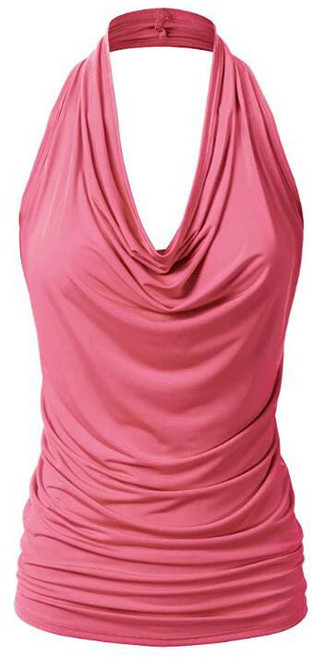 JIAB Halter Top Women Summer Clother 2021 패션 민소매 V 목 Tshirt 섹시한 Backless Ropa Mujer Y2K 미용 숙녀 Clubwe