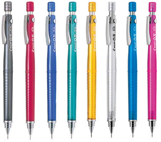 파이롯트 S3 샤프 제도용 샤프펜슬, 03투명그린