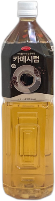 푸드웰 카페시럽, 1박스, 1.5L