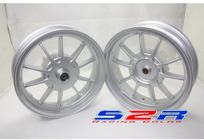 S2R 放射10爪輪框 V幅10爪輪框, 1個, 雷霆150 前後一组 黑色