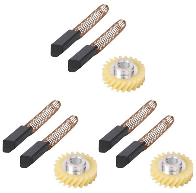 호환 A60P 9X W10112253 9706416 모터 브러시 W10380496 4162897 Kitchenaid 스탠드 용 믹서 웜 드라이브