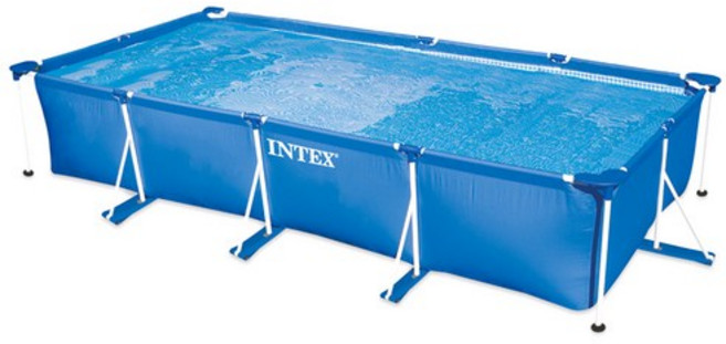 케이에스몰 인텍스 28273 패밀리프레임 풀장(특대) 베란다풀장 튜브풀장 펜션풀장 수영풀장 아기풀장 어린이풀장 가족풀장, 28273_블루(특대)