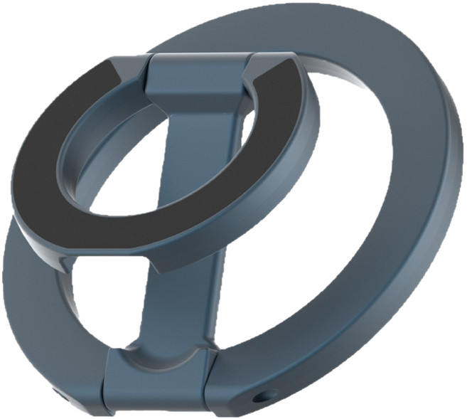 金士曼 折疊支架 - MagSafe 適用手機指環支架, 藍色, 1個