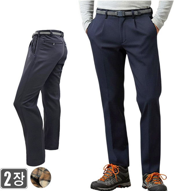 [1+1웨어몬] 겨울용 WF-1w 무지기모바지 일상복 등산 빅사이즈28~46