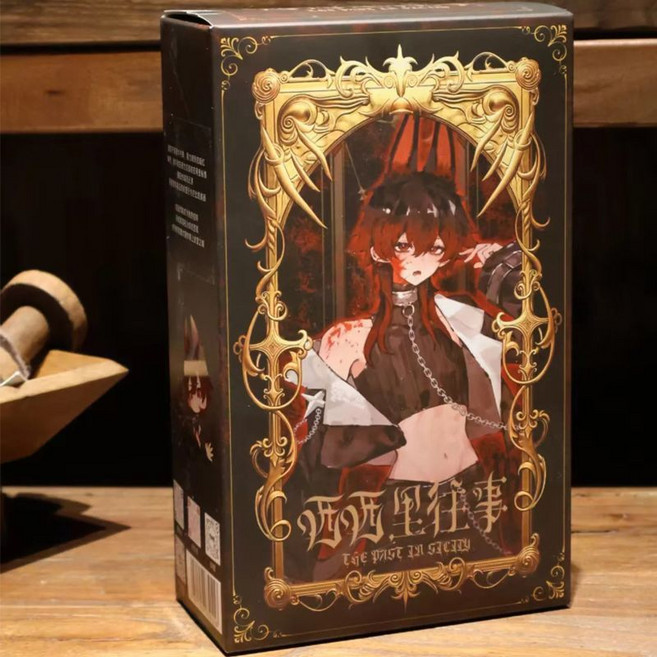 悸動瞬息西西里往事 BJD可動人偶擺件, 1個, 隨機2個盲盒（全新）【沒有替換臉】