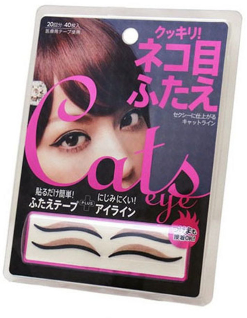 코지트 섹시타입 아이라인 쌍꺼풀테이프 쌍꺼풀만들기 쌍테 일본수입, 1개, 피부톤