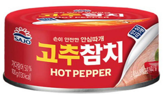 사조 고추참치 100g, 2개