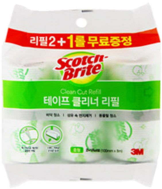 스카치브라이트 중형 테이프클리너 리필, 1개