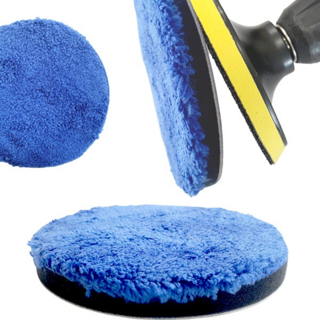 자동차 광택 패드 세차 전동드릴 미트 물걸레, 1개
